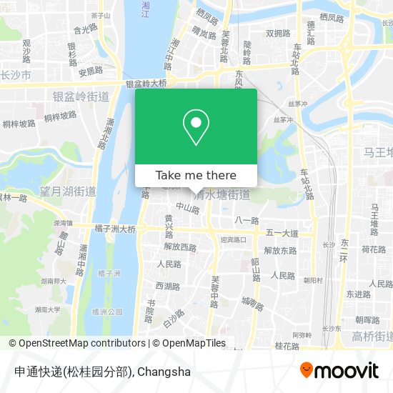 申通快递(松桂园分部) map