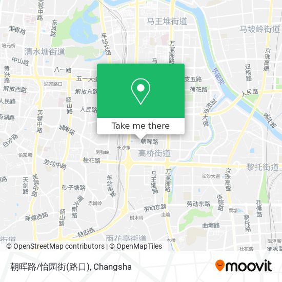 朝晖路/怡园街(路口) map
