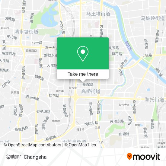 柒咖啡 map