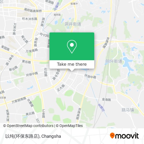 以纯(环保东路店) map