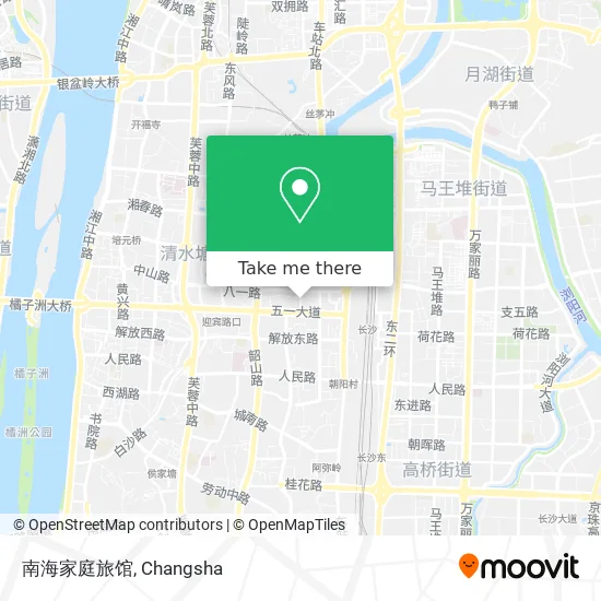 南海家庭旅馆 map