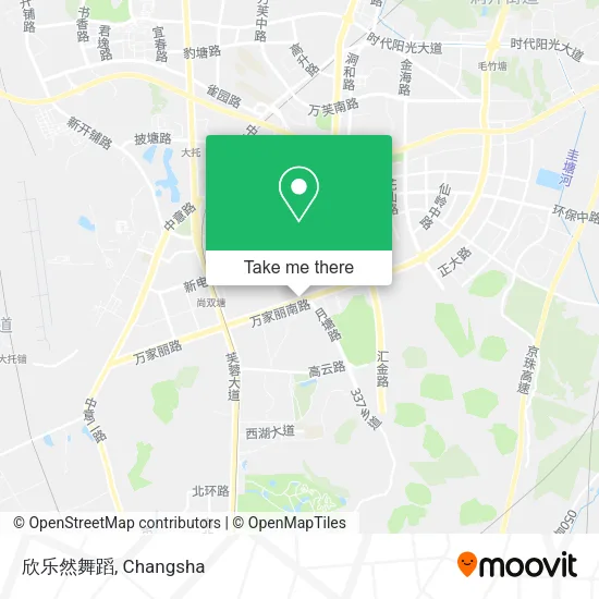 欣乐然舞蹈 map