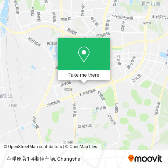 卢浮原著1-4期停车场 map