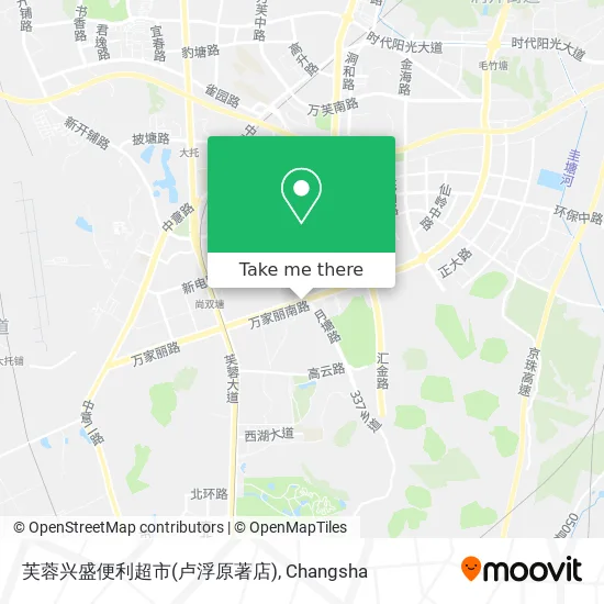 芙蓉兴盛便利超市(卢浮原著店) map