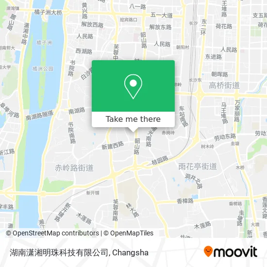 湖南潇湘明珠科技有限公司 map