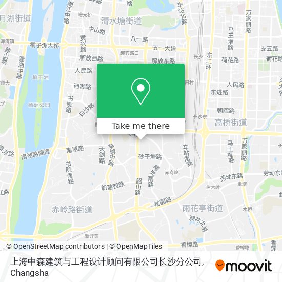 上海中森建筑与工程设计顾问有限公司长沙分公司 map
