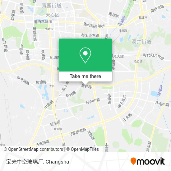 宝来中空玻璃厂 map
