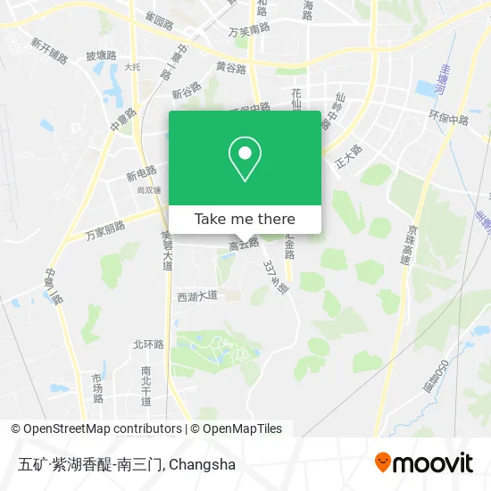 五矿·紫湖香醍-南三门 map