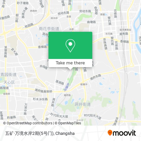五矿·万境水岸2期(5号门) map