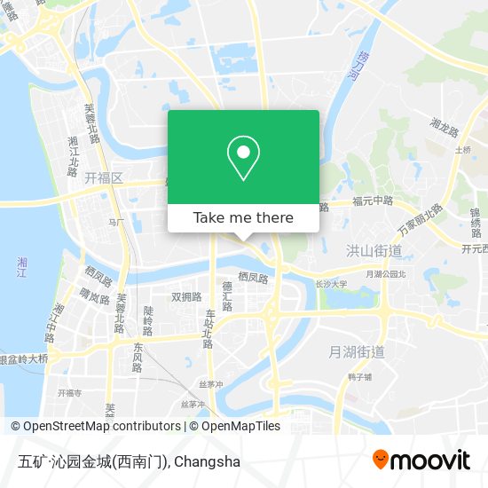 五矿·沁园金城(西南门) map