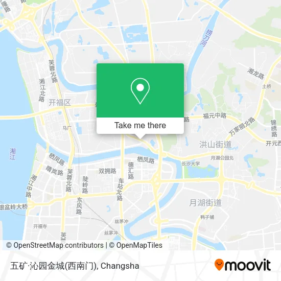 五矿·沁园金城(西南门) map