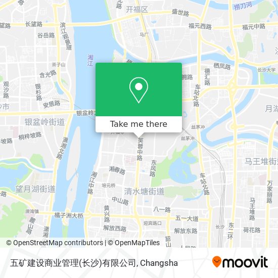 五矿建设商业管理(长沙)有限公司 map