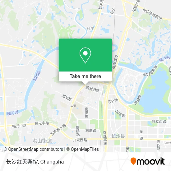 长沙红天宾馆 map