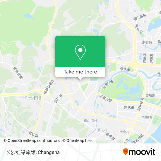 长沙红缘旅馆 map