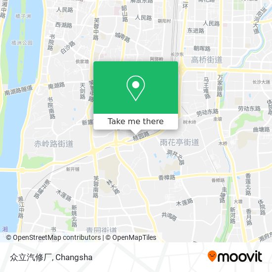 众立汽修厂 map