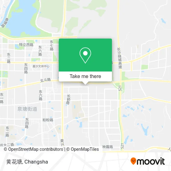 黄花塘 map