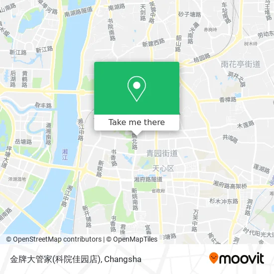 金牌大管家(科院佳园店) map