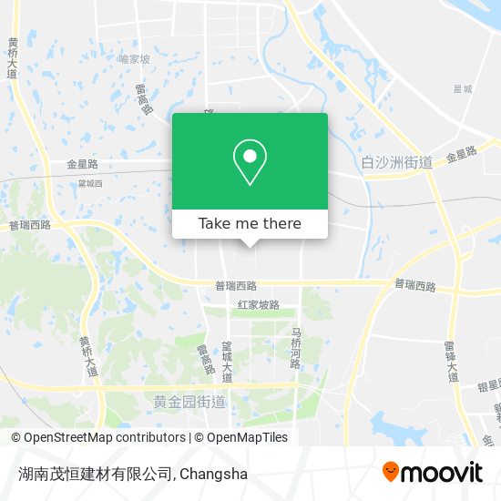 湖南茂恒建材有限公司 map