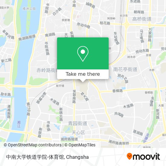 中南大学铁道学院-体育馆 map