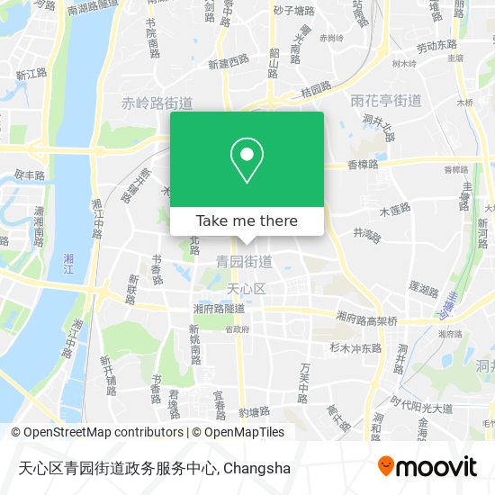 天心区青园街道政务服务中心 map