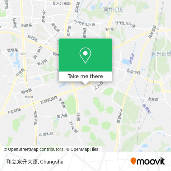 和立东升大厦 map