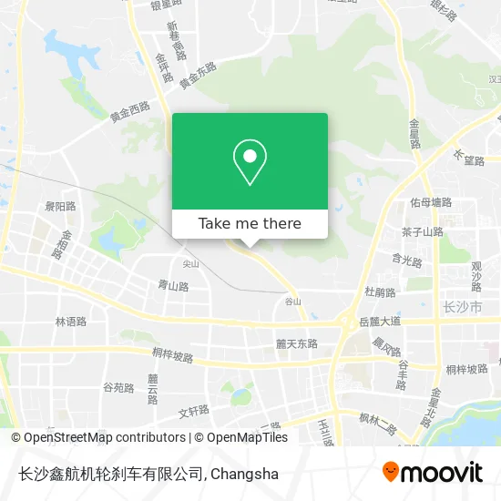 长沙鑫航机轮刹车有限公司 map
