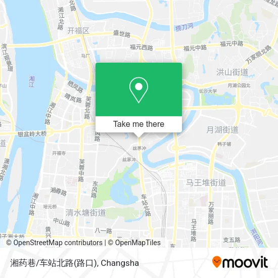 湘药巷/车站北路(路口) map