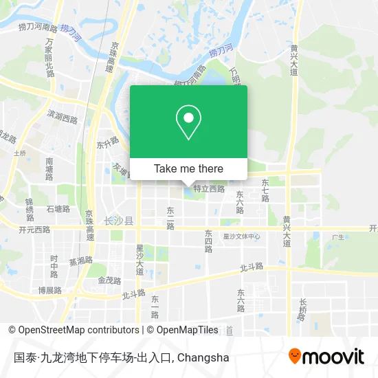 国泰·九龙湾地下停车场-出入口 map