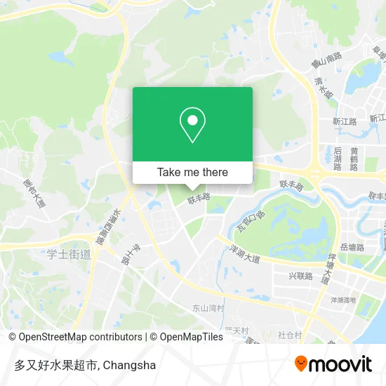 多又好水果超市 map