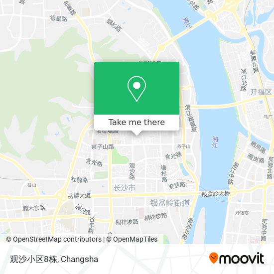 观沙小区8栋 map