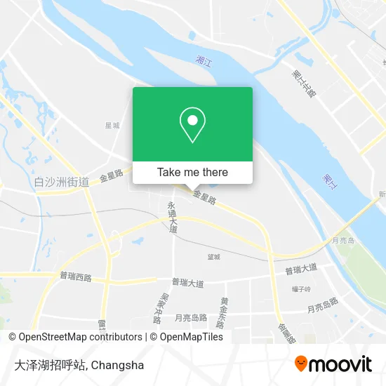 大泽湖招呼站 map