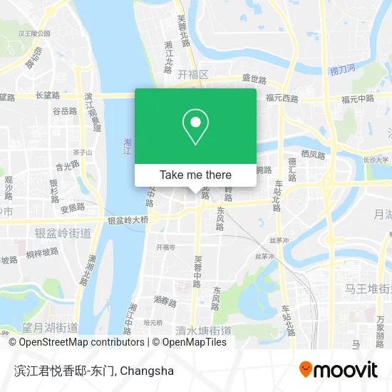 滨江君悦香邸-东门 map