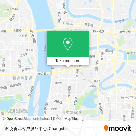 君悦香邸客户服务中心 map