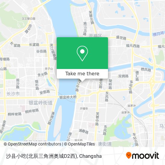 沙县小吃(北辰三角洲奥城D2西) map