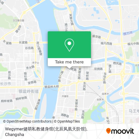 Wegymer健萌私教健身馆(北辰凤凰天阶馆) map