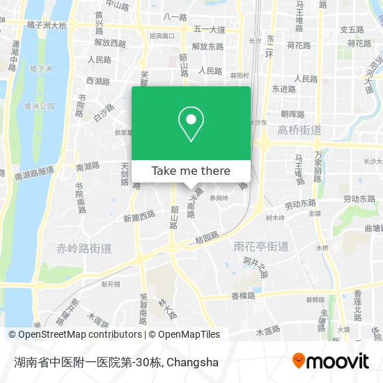 湖南省中医附一医院第-30栋 map