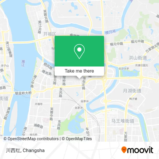川西红 map