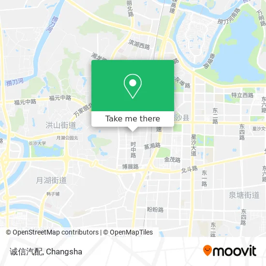 诚信汽配 map