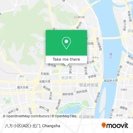 八方小区(A区)-北门 map