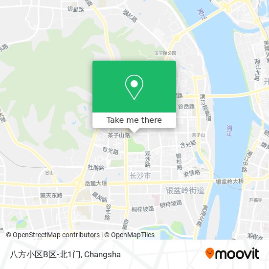 八方小区B区-北1门 map
