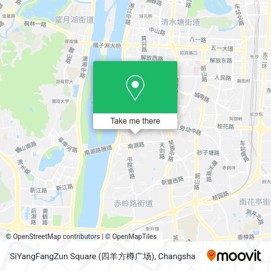 SiYangFangZun Square (四羊方樽广场) map