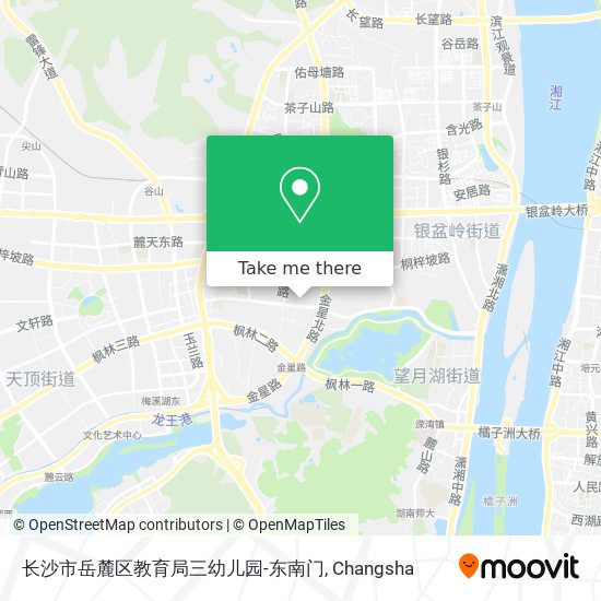 长沙市岳麓区教育局三幼儿园-东南门 map