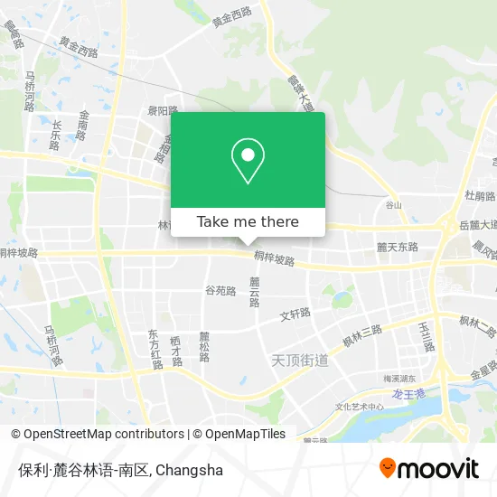 保利·麓谷林语-南区 map
