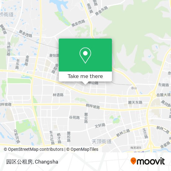 园区公租房 map