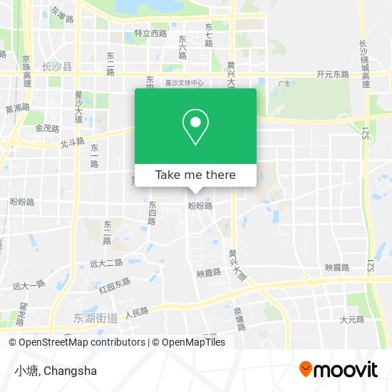 小塘 map