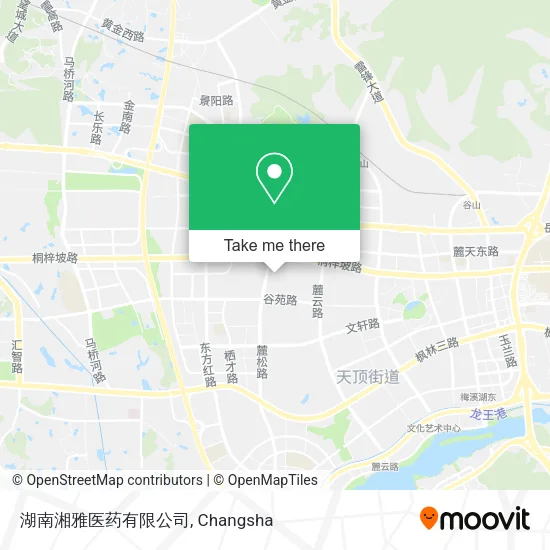 湖南湘雅医药有限公司 map