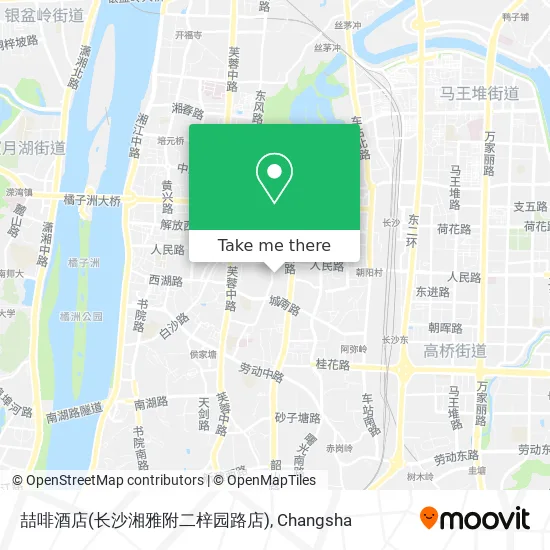 喆啡酒店(长沙湘雅附二梓园路店) map
