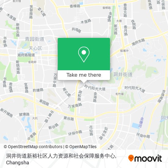 洞井街道新裕社区人力资源和社会保障服务中心 map