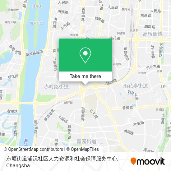 东塘街道浦沅社区人力资源和社会保障服务中心 map