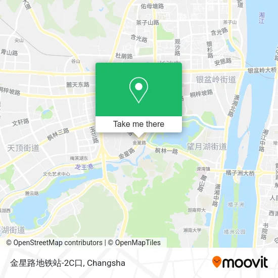 金星路地铁站-2C口 map